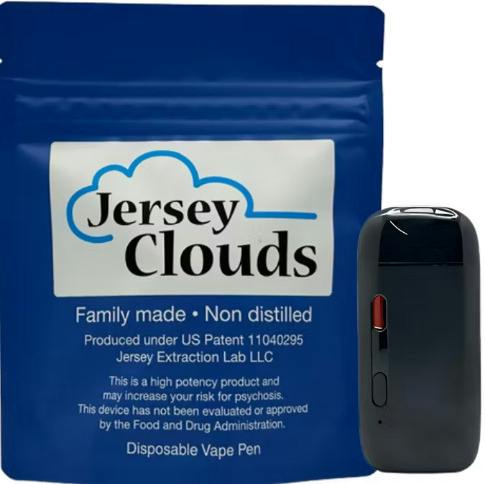 Jersey Clouds | Carbon Fiber | Full Spectrum Oil | 1g | Disposable