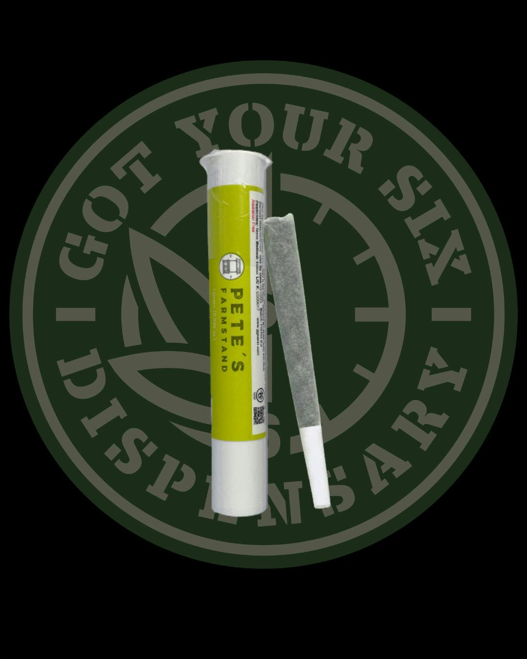 Pete's Farmstand | Metal Face OG | 1g | Single Pre-Roll