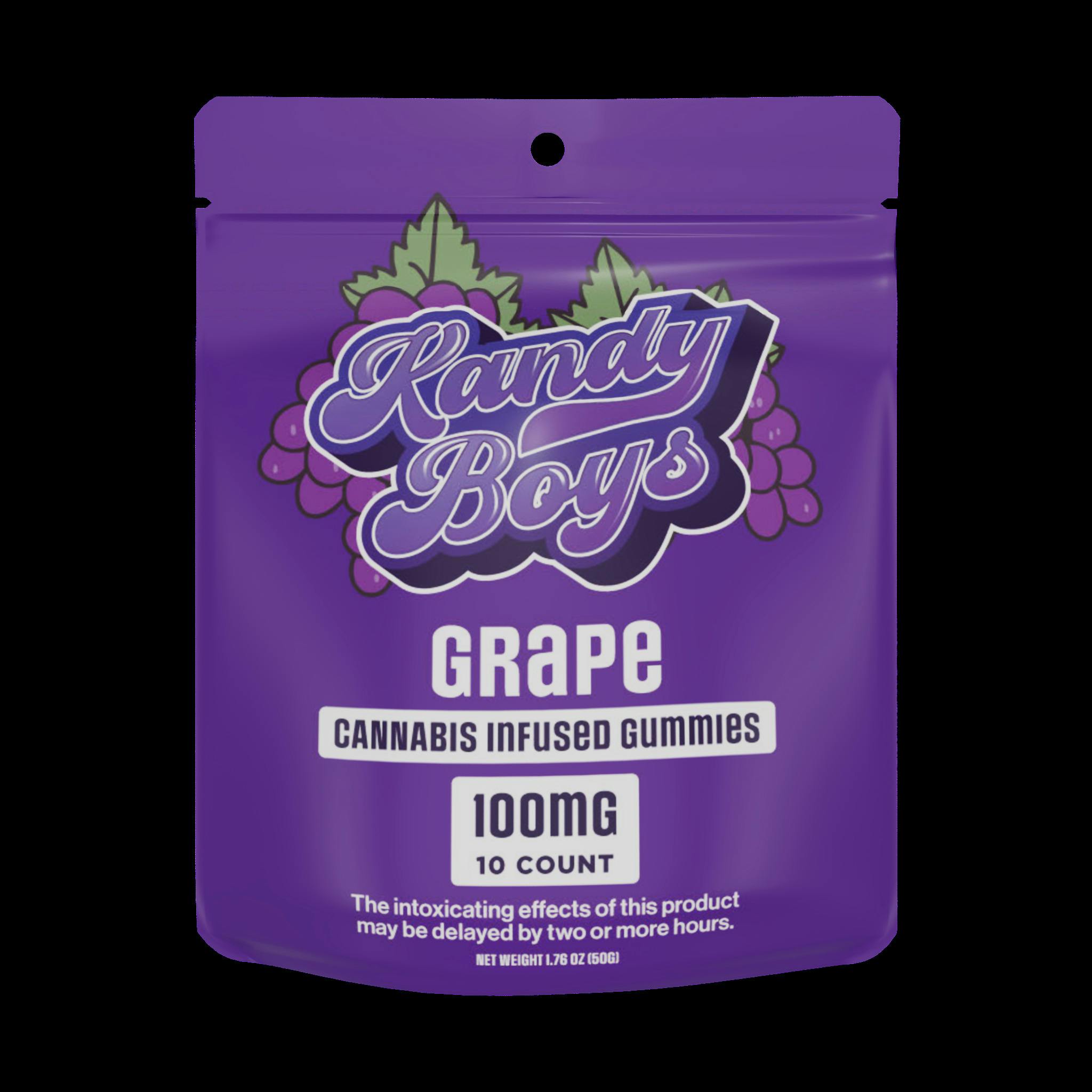 Kandy Boys | Grape Gummies | 10mg x 10pk