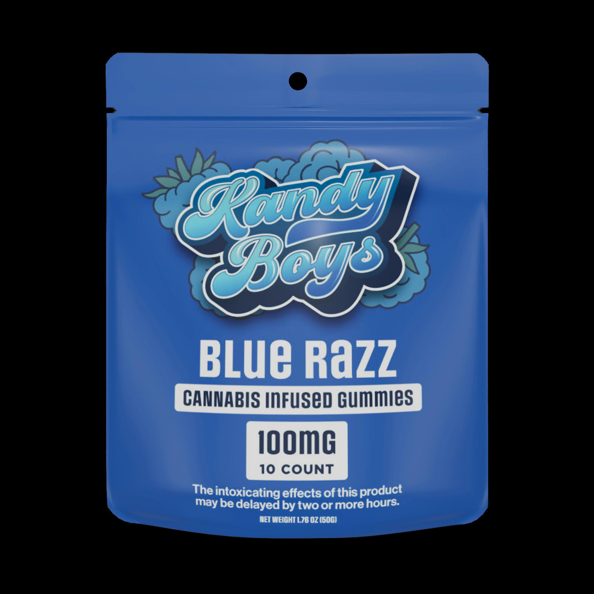 Kandy Boys | Blue Razz Gummies | 10mg x 10pk