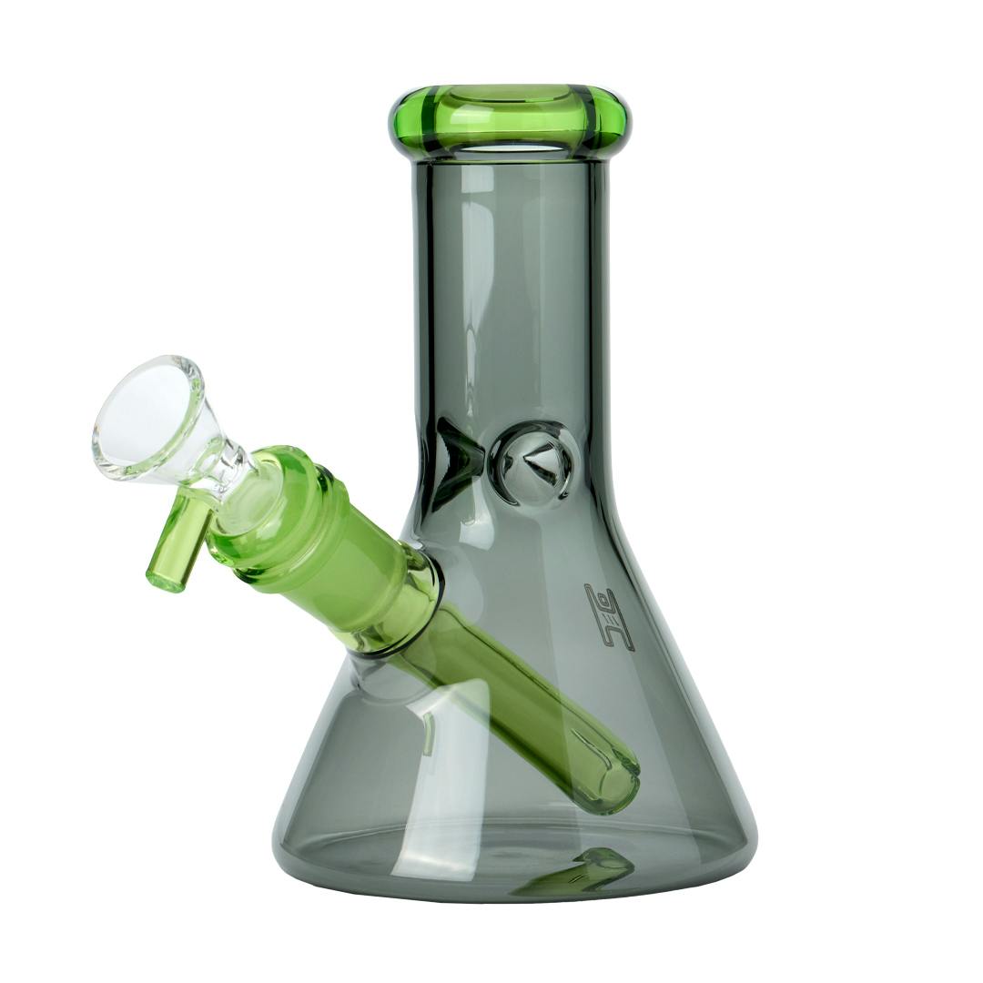 Human Grade | 6" Glass Beaker | Smoke/Matrix