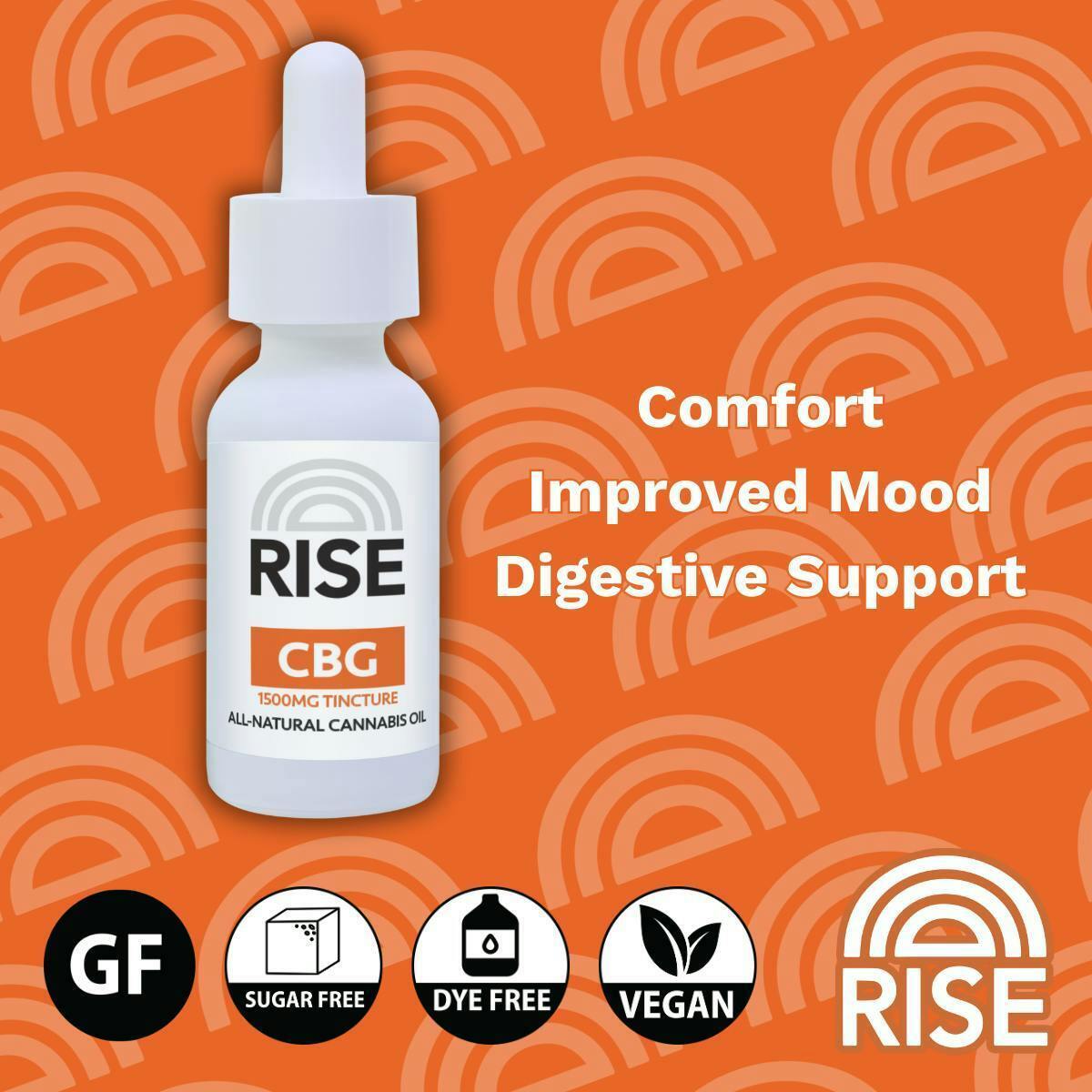 Rise 1500mg CBG Tincture