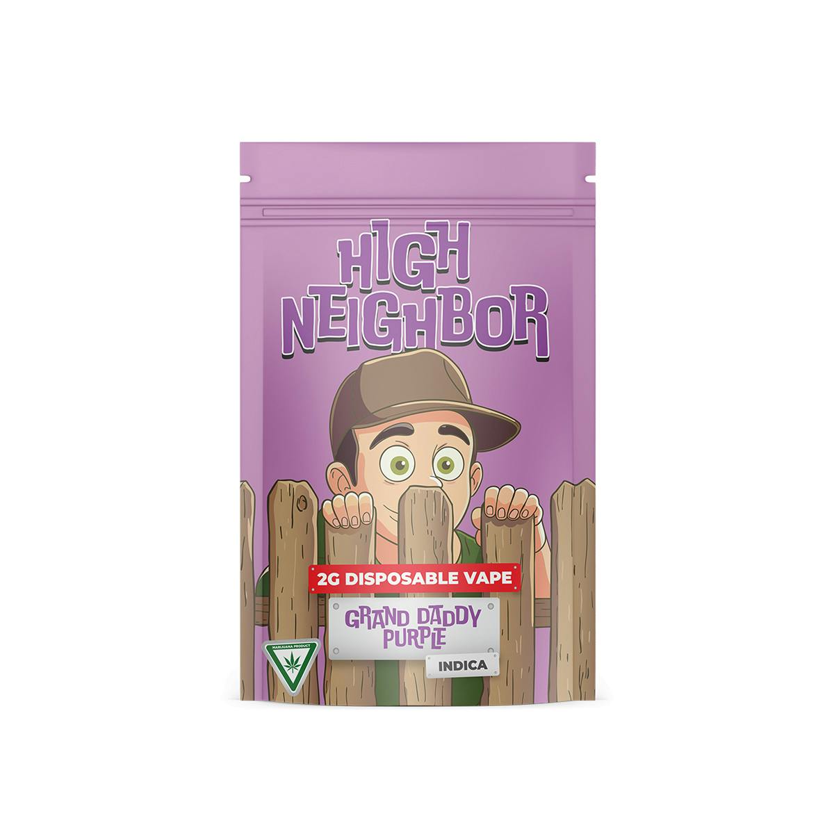 High Neighbor 2g Disposable Grand Daddy Purple