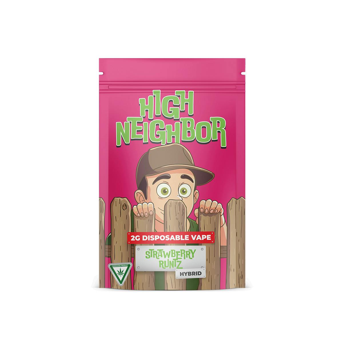 High Neighbor 2g Disposable Strawberry Runtz