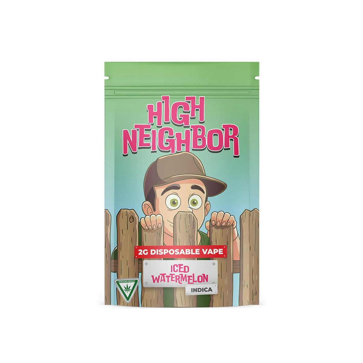 High Neighbor 2g Disposable Iced Watermelon