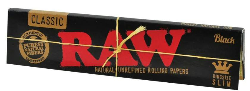 RAW Papers | Black King Size Slim