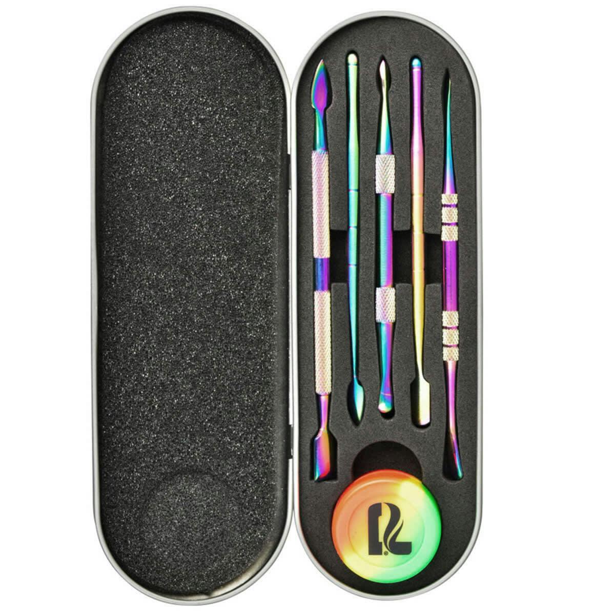 Pulsar 6-Piece Tool Kit and Case - Rainbow