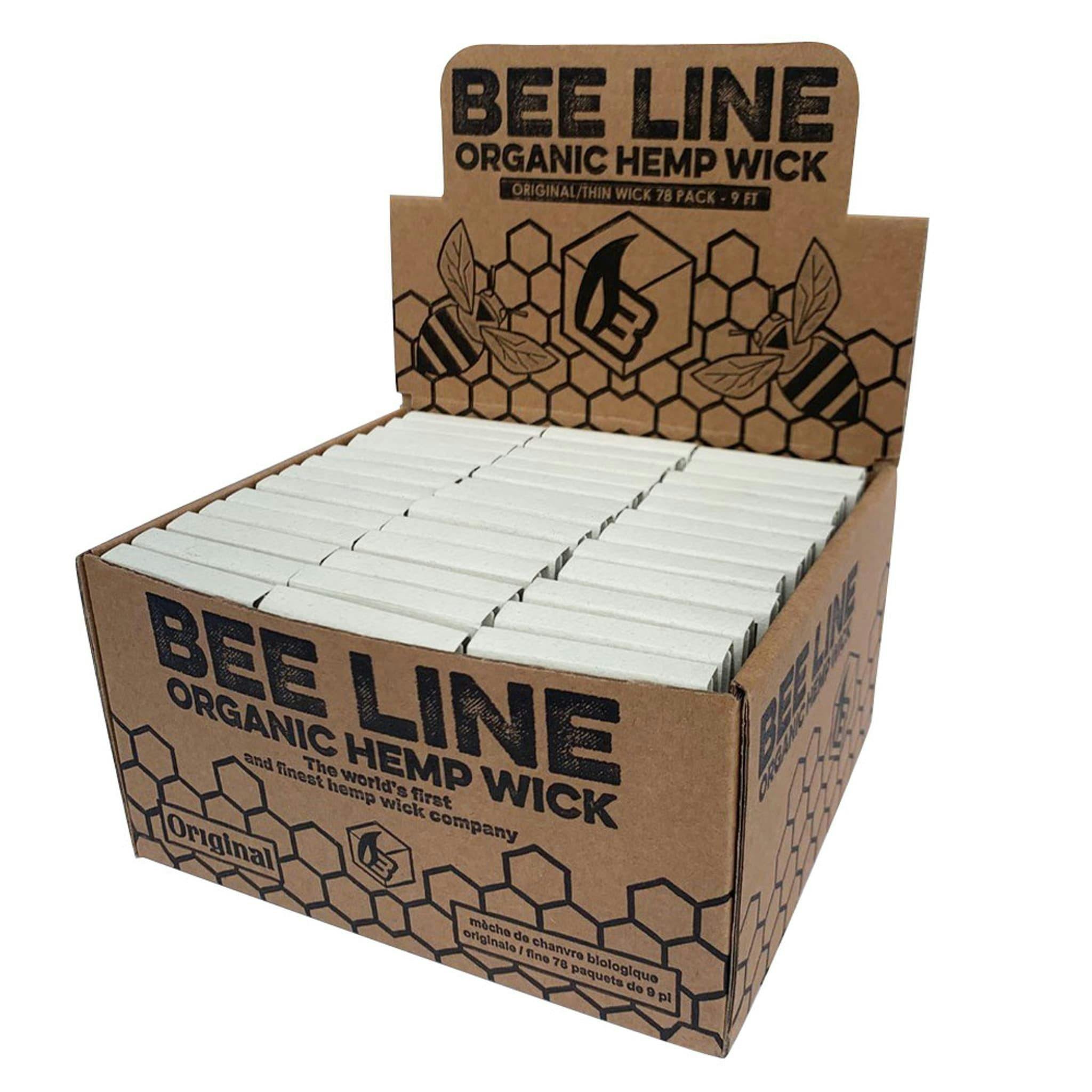 Thin Hemp Wick by Bee Line