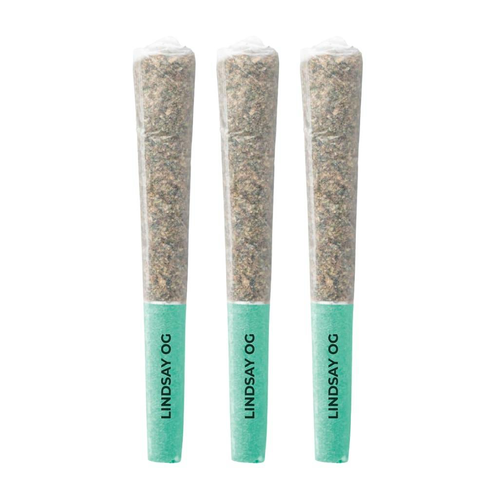 Lindsay OG Pre-Roll 3x0.5g - Pistol and Paris - Indica