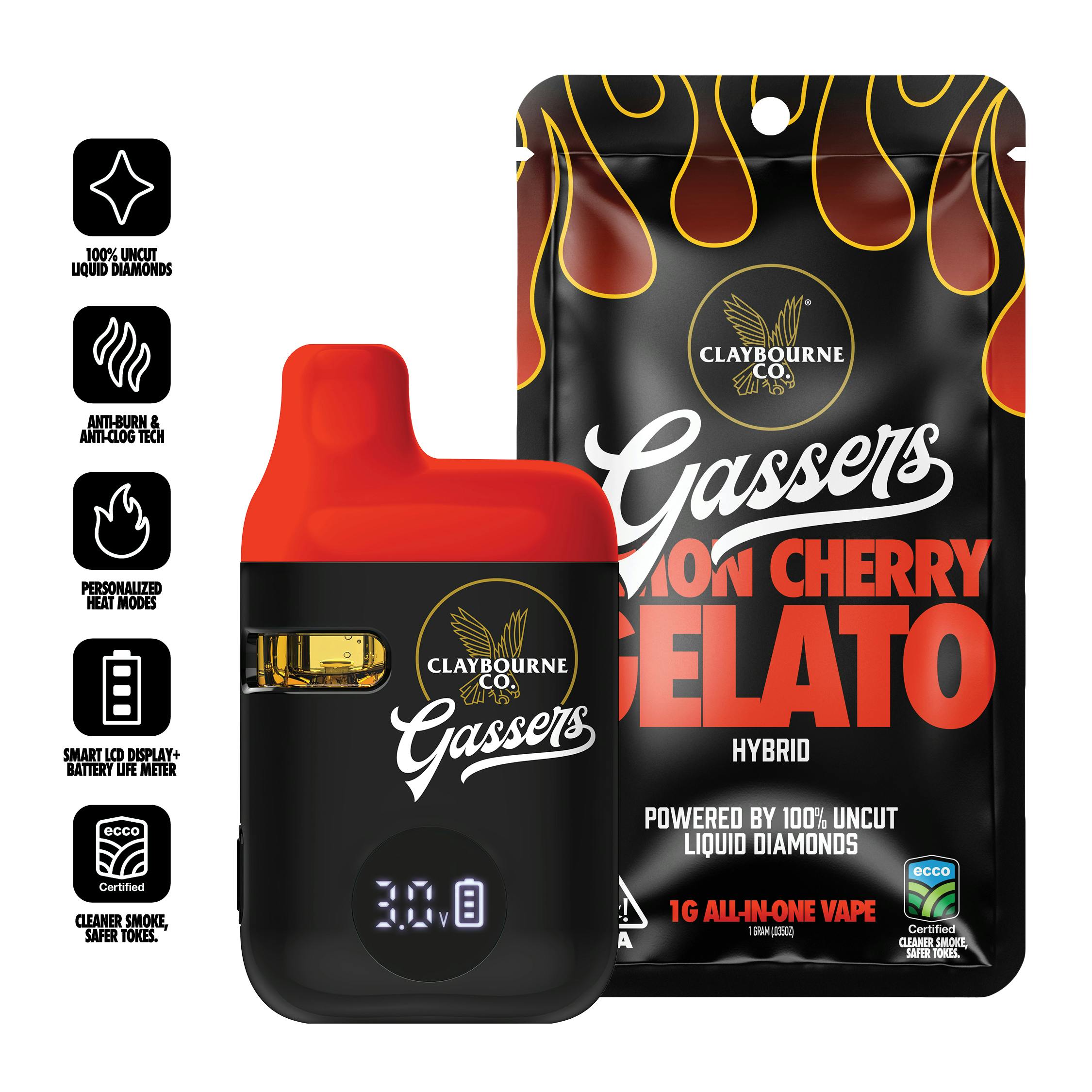 Gassers Aio Lemon Cherry Gelato