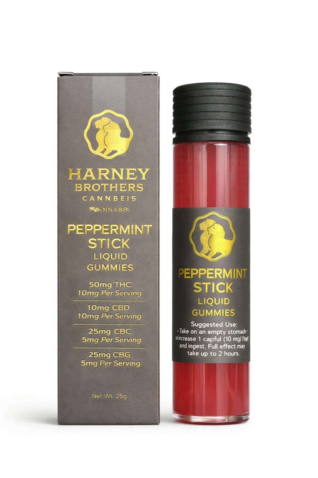 Liquid Peppermint Made In A Facility With Nuts