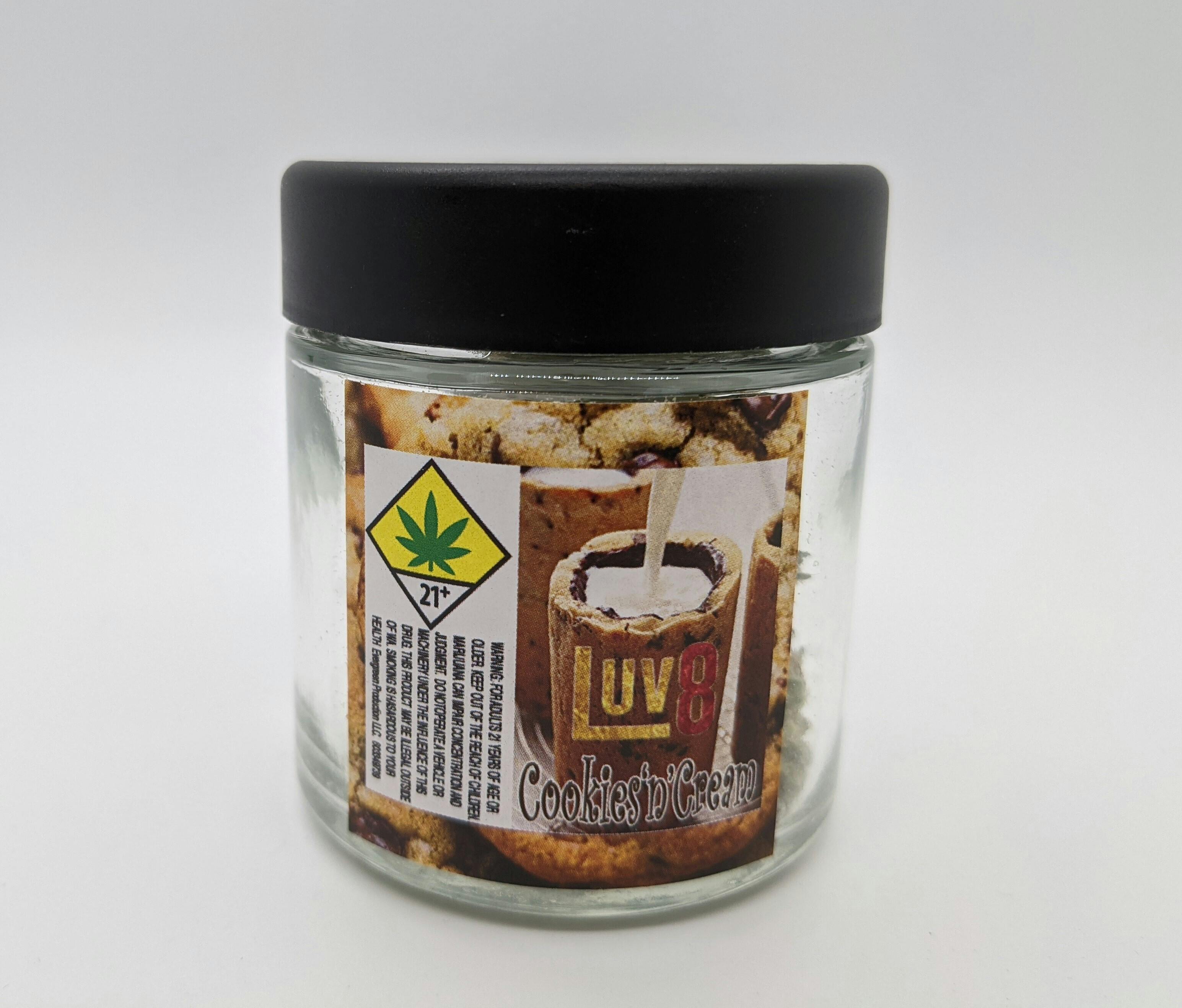 Luv8 Cookies and Cream Babies (H) 3.5g by Luv8