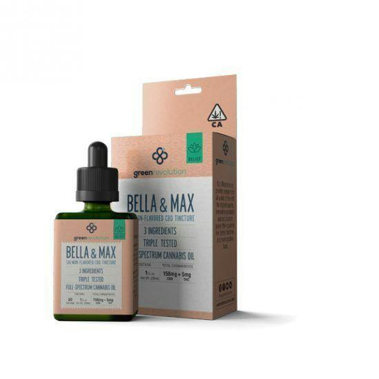 Green Revolution Bella & Max 3x (CBD/THC) 465mg by Green Revolution
