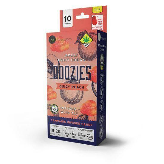 Green Revolution Nano Doozies Peach Elevate 1:1 10pk by Green Revolution