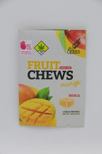 Ceres Mango Fruit Chew (I) single 10mg by Ceres Garden