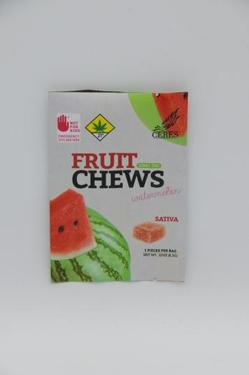 Ceres Watermelon Fruit Chew (S) single 10mg by Ceres Garden