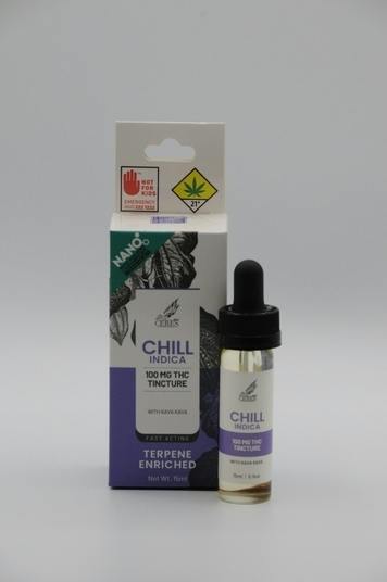 Ceres Indica Chill Tincture 100mg by Ceres Garden