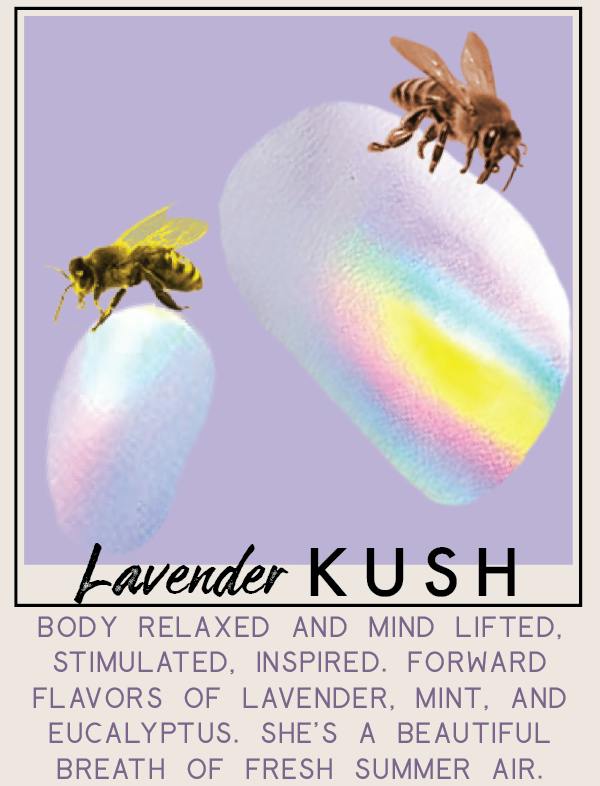 Raven Lavender Kush (IH) Joint 3pk 1.8g by Raven
