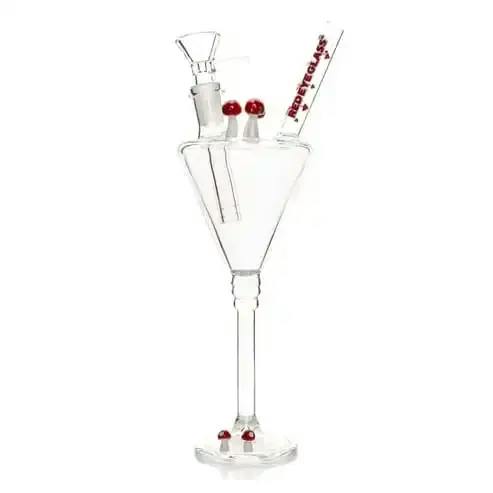 RED EYE GLASS 9" TALL HAPPY HOUR WATER PIPE - MAGIC MIX