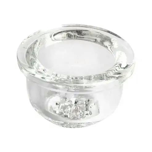 GLASS BOWL FLAT BOTTOM