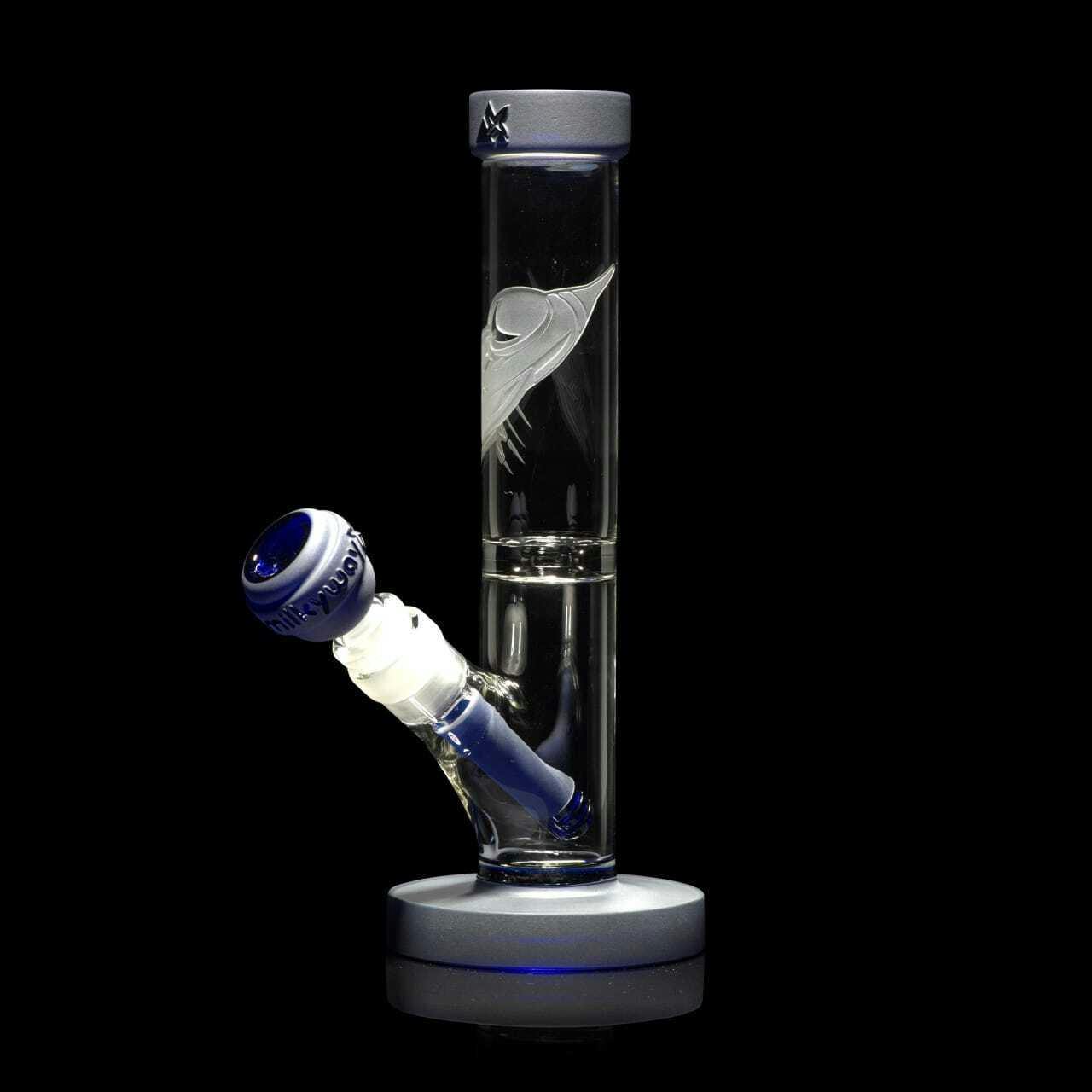 Milkyway Spaceship X Straight Tube 9" - Dark Blue