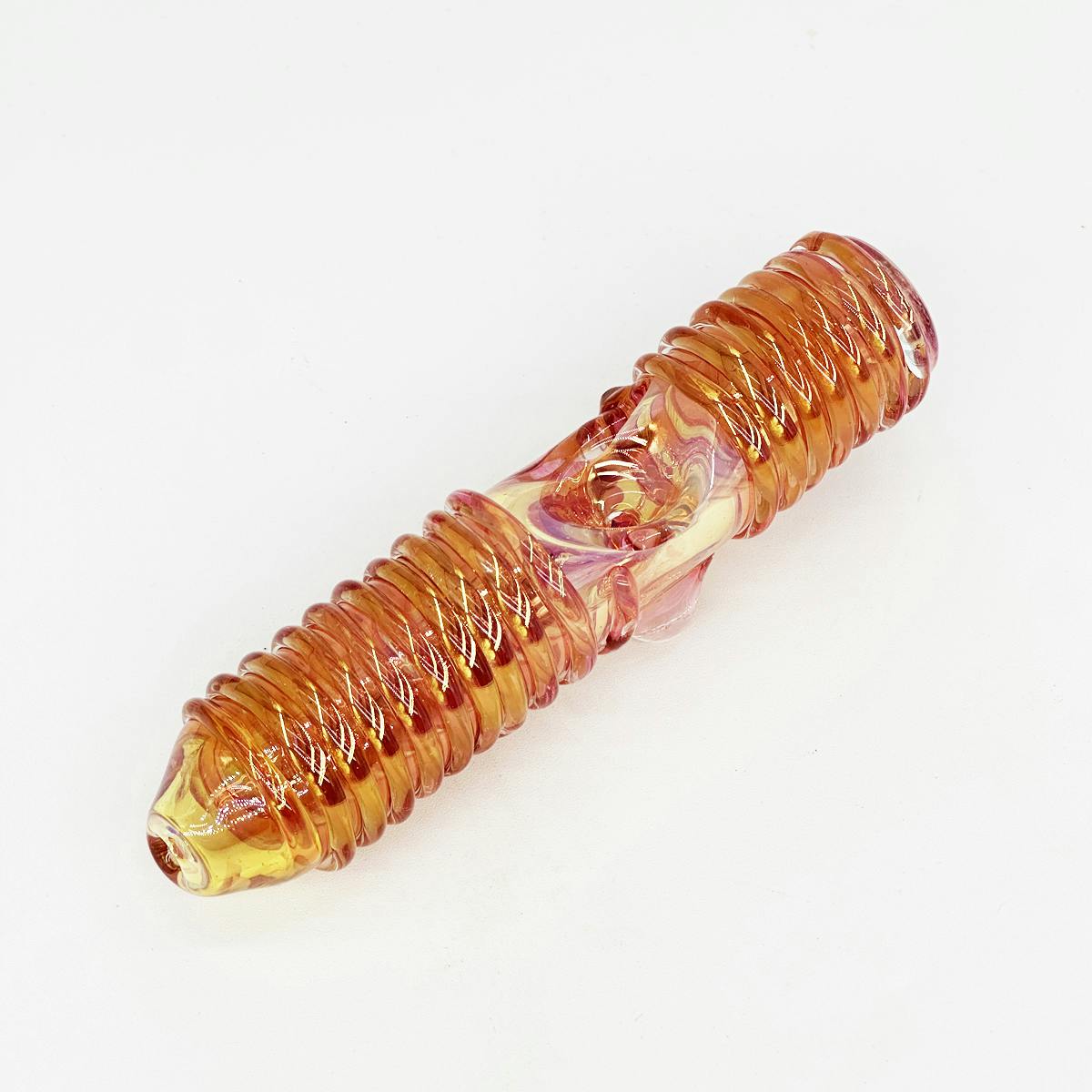 5" Glass Pipe - Amber Sunrise