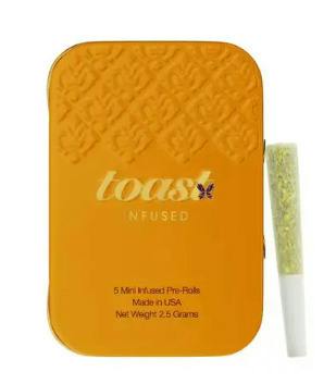 Toast | Ever Lasting Gumdrops- Infused- 5pk .5g Pre rolls by Toast