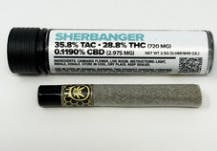 California Honey | Sherbanger Hash Hole | Infused Pre-Roll