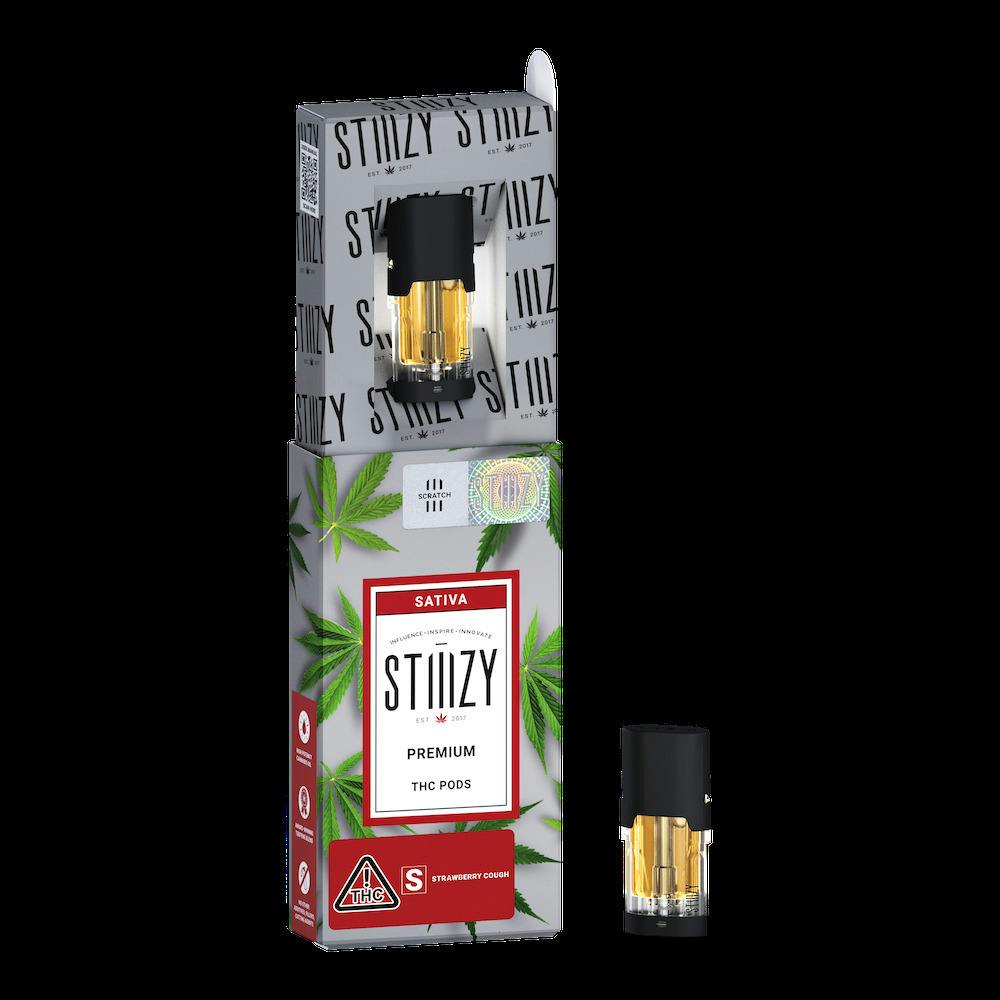 STIIIZY Strawberry Cough (S) Vape Pod