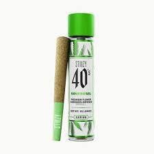 STIIIZY 40's Sour Diesel (S) Infused Pre-Roll