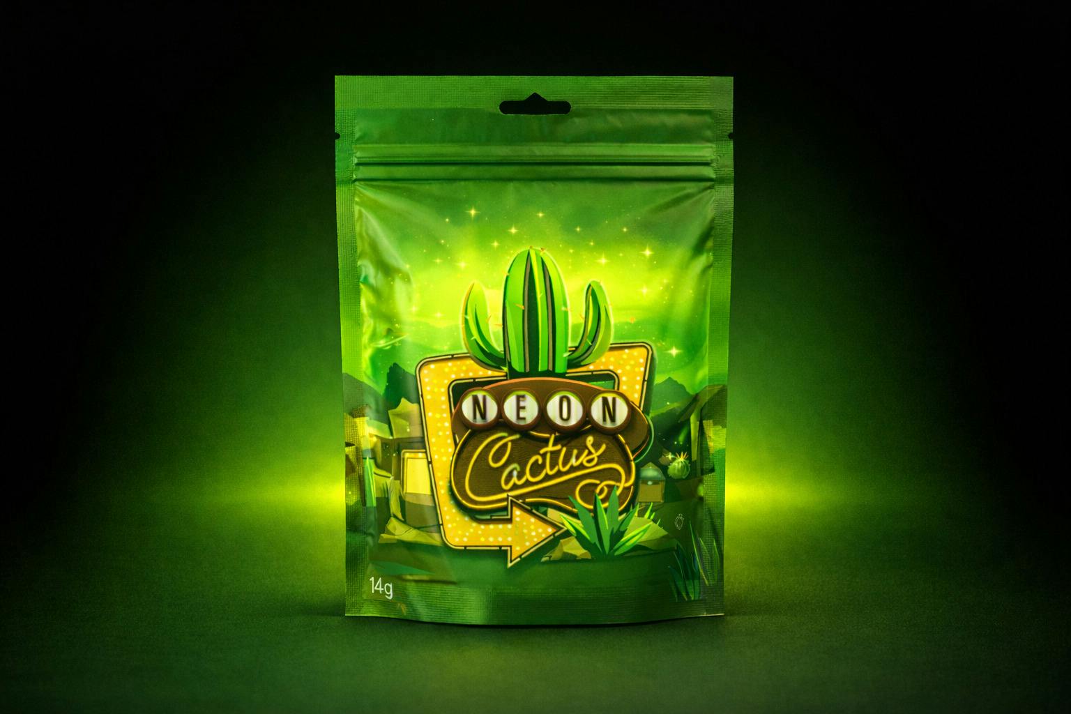 Neon Cactus Pineapple Chunk (H) Flower
