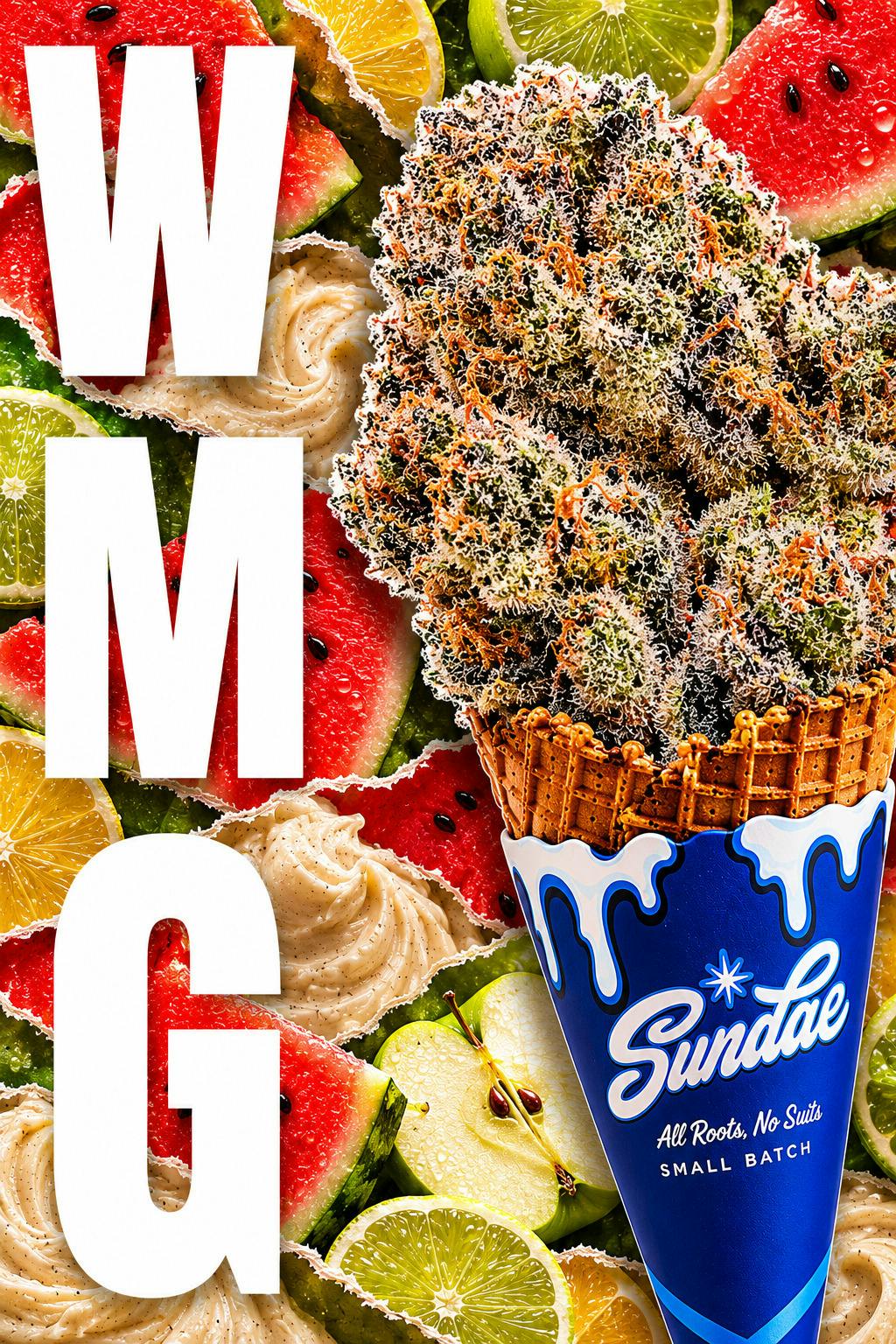 Sundae Co. Watermelon Gelato Flower