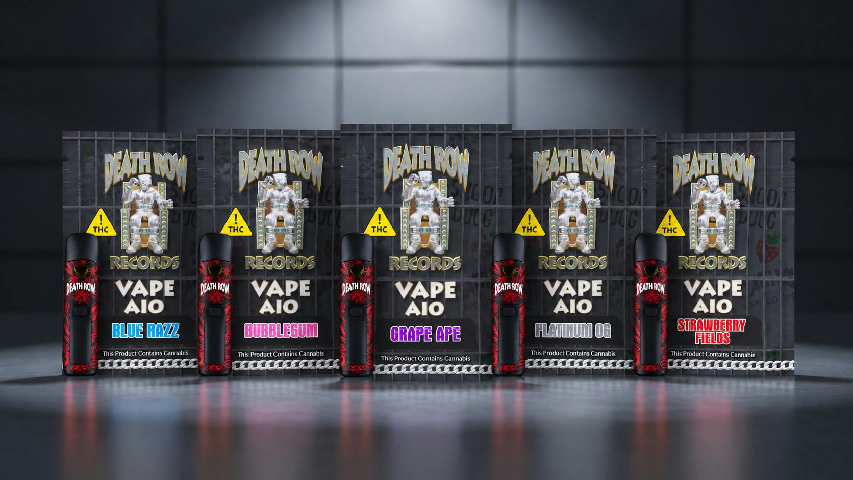 Death Row Records Cannabis Platinum OG (H) Disposable Vape
