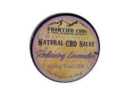 750mg Relaxing Lavender CBD Salve by Frontier CBD