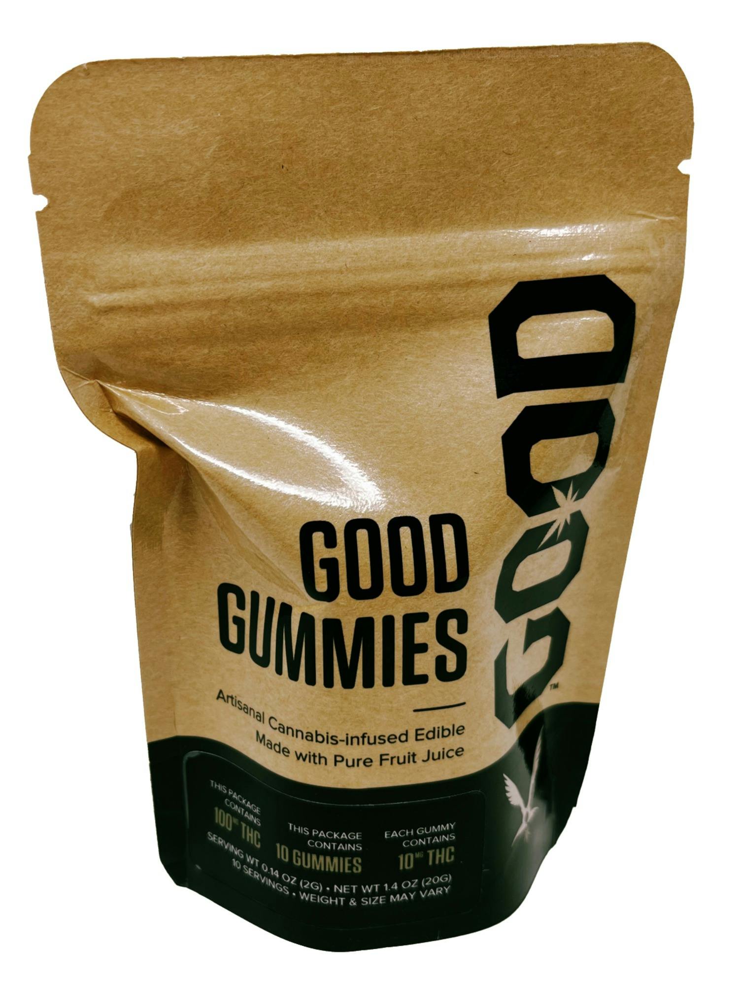 10mg THC Sour Gummy (Grape Sativa) 10-Pack by GOOD Cannabis