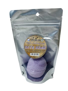 100mg "Lavender" CBD Bath Bomb by Frontier CBD