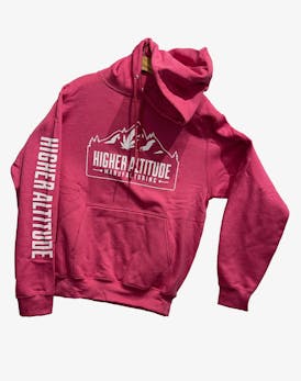 Pink Higher Altitude Hoodie