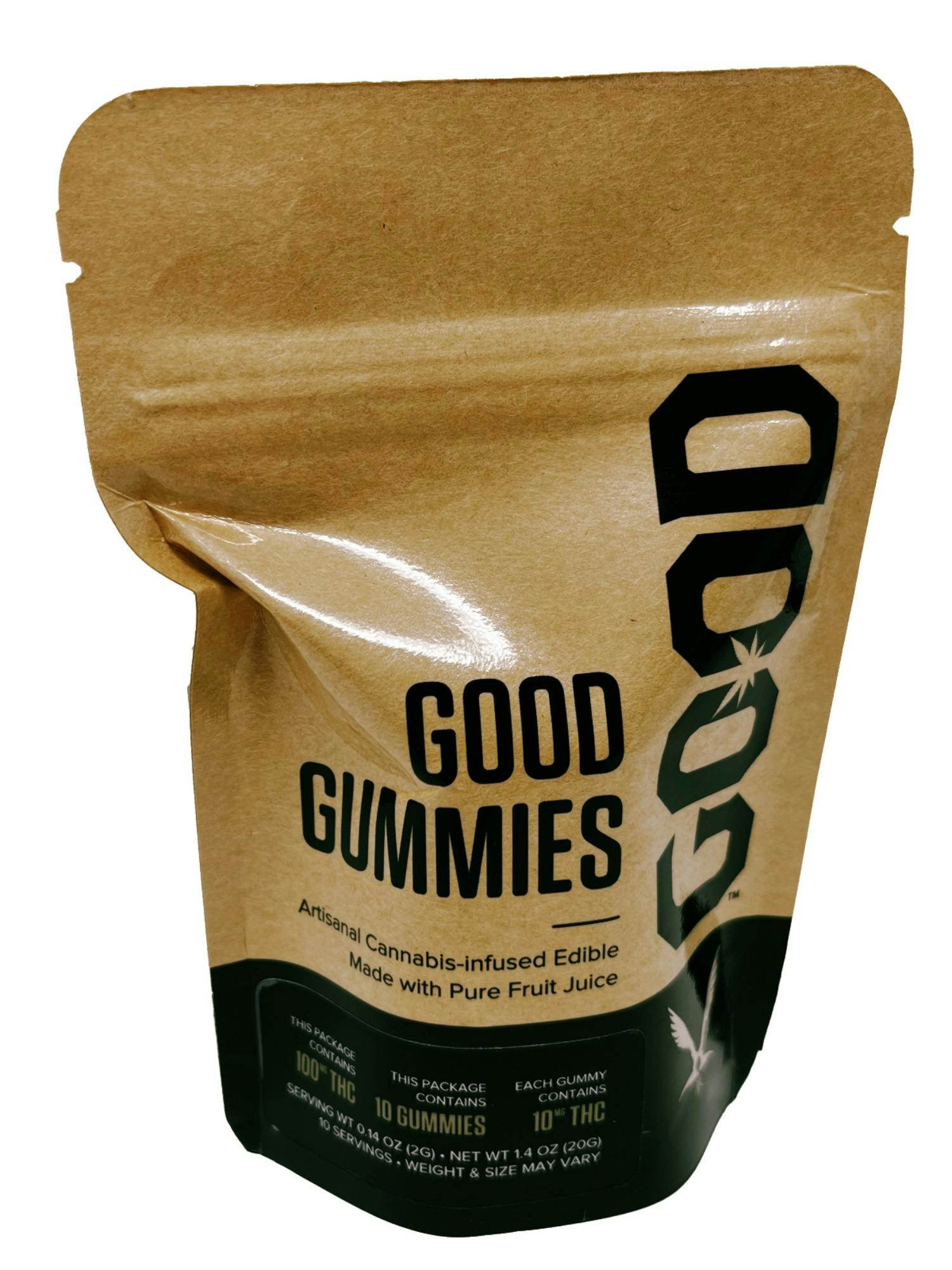 10mg THC Sour Gummy (Cherry Indica) 10-Pack by GOOD Cannabis