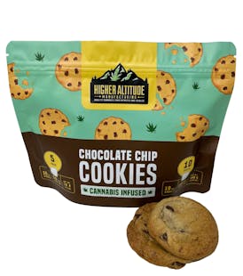 10mg THC Chocolate Chip Cookie 10-Pack by Higher Altitude