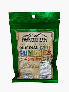 25mg Original CBD Gummies 20-pack by Frontier CBDs