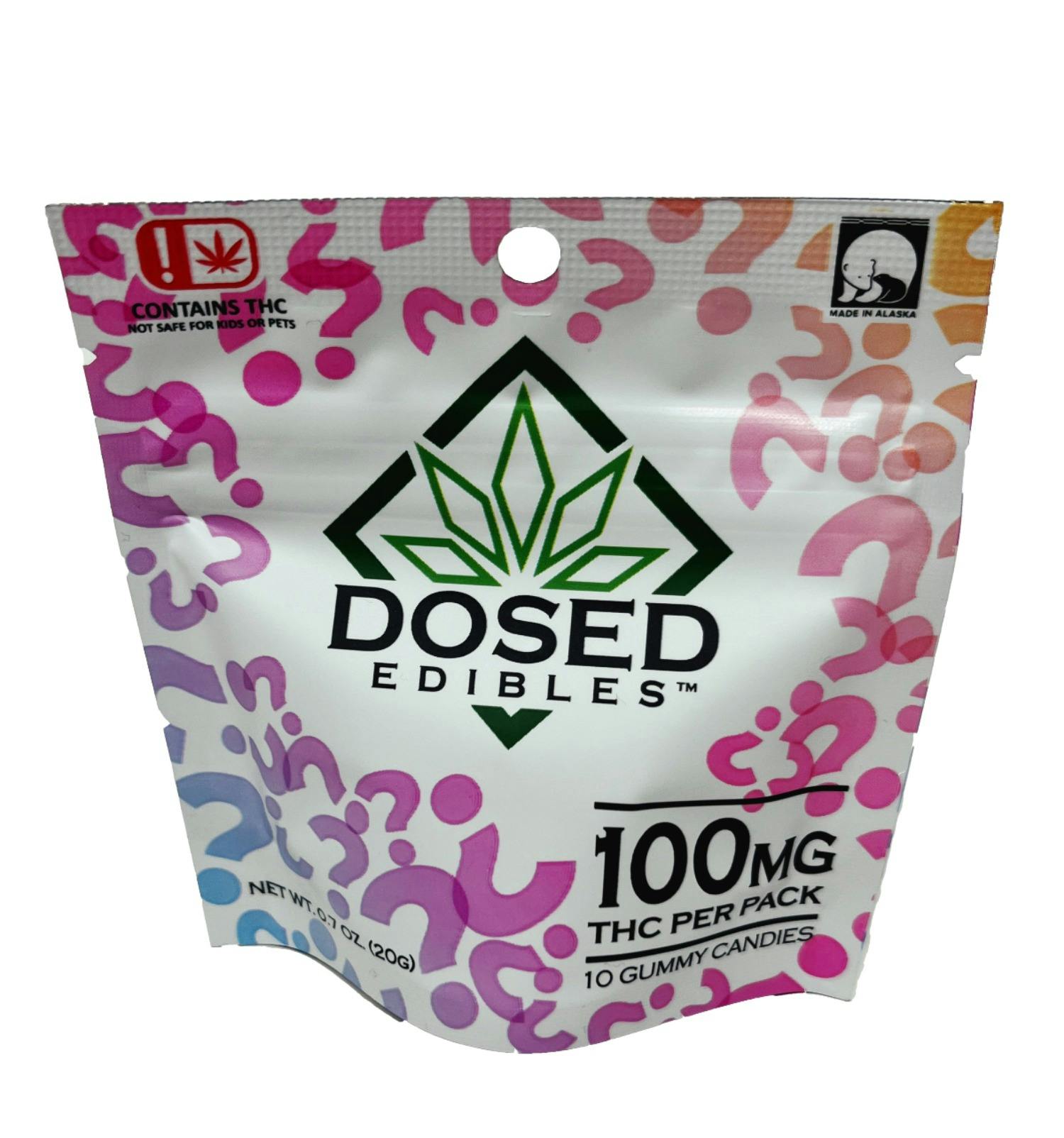 10mg THC Hybrid "Mystery Blend" Gummy 10-Pack by DOSED