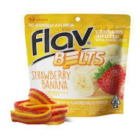 FLAV CANDY Strawberry Banana Belts 300mg | Candy | Unit