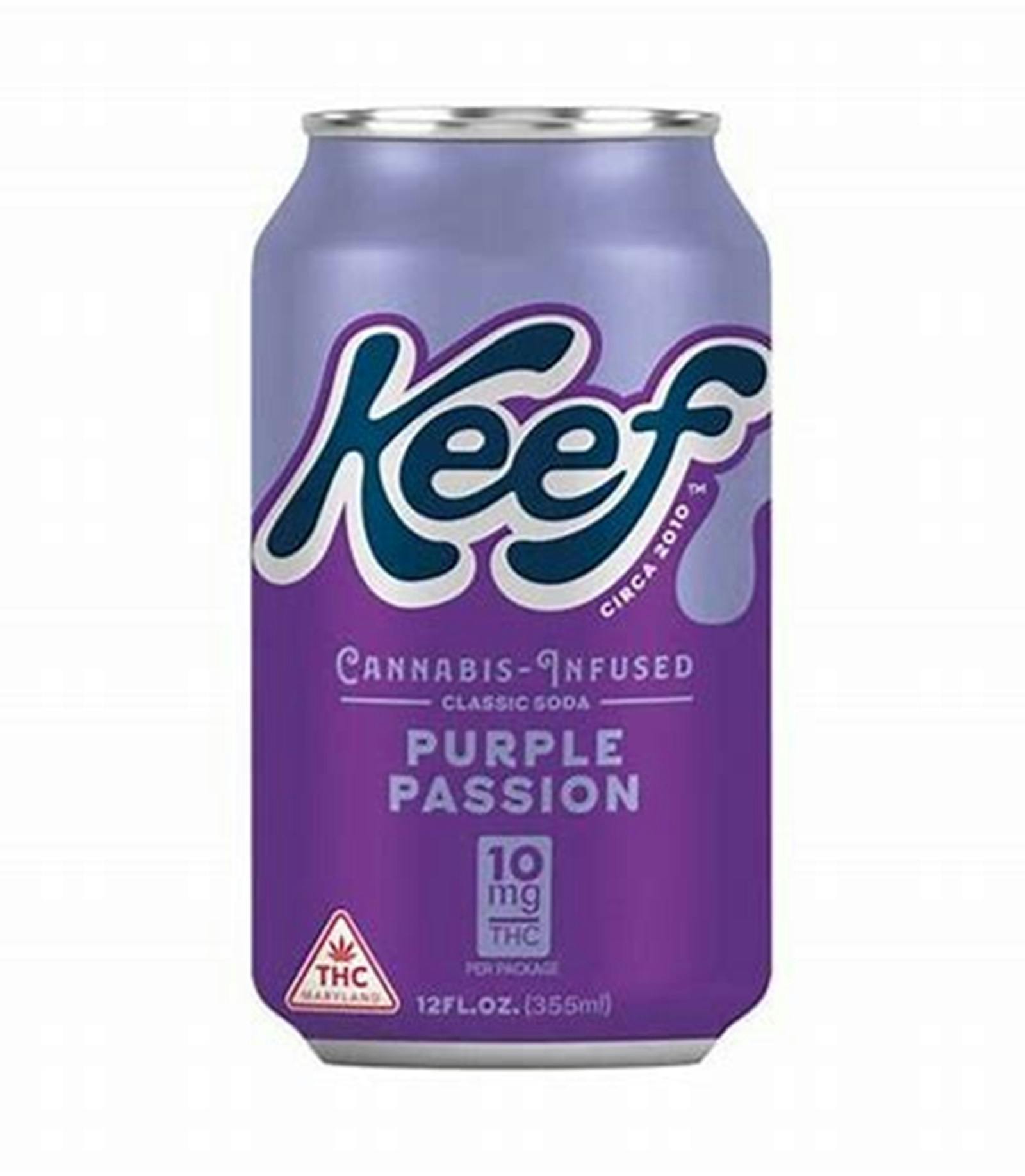 KEEF | PURPLE PASSION | BEVERAGE | 100MG | REC
