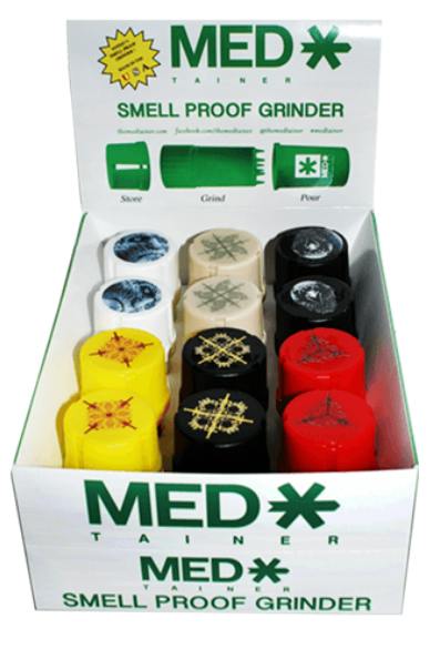 MED-TAINER - GRINDER & STASH - SPECIAL EDITION (12)