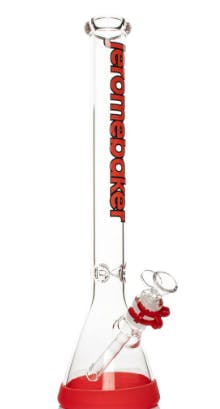 Jerome Baker 16" Beaker Base Bong W/Silicone Base & Clip Assorted Colours