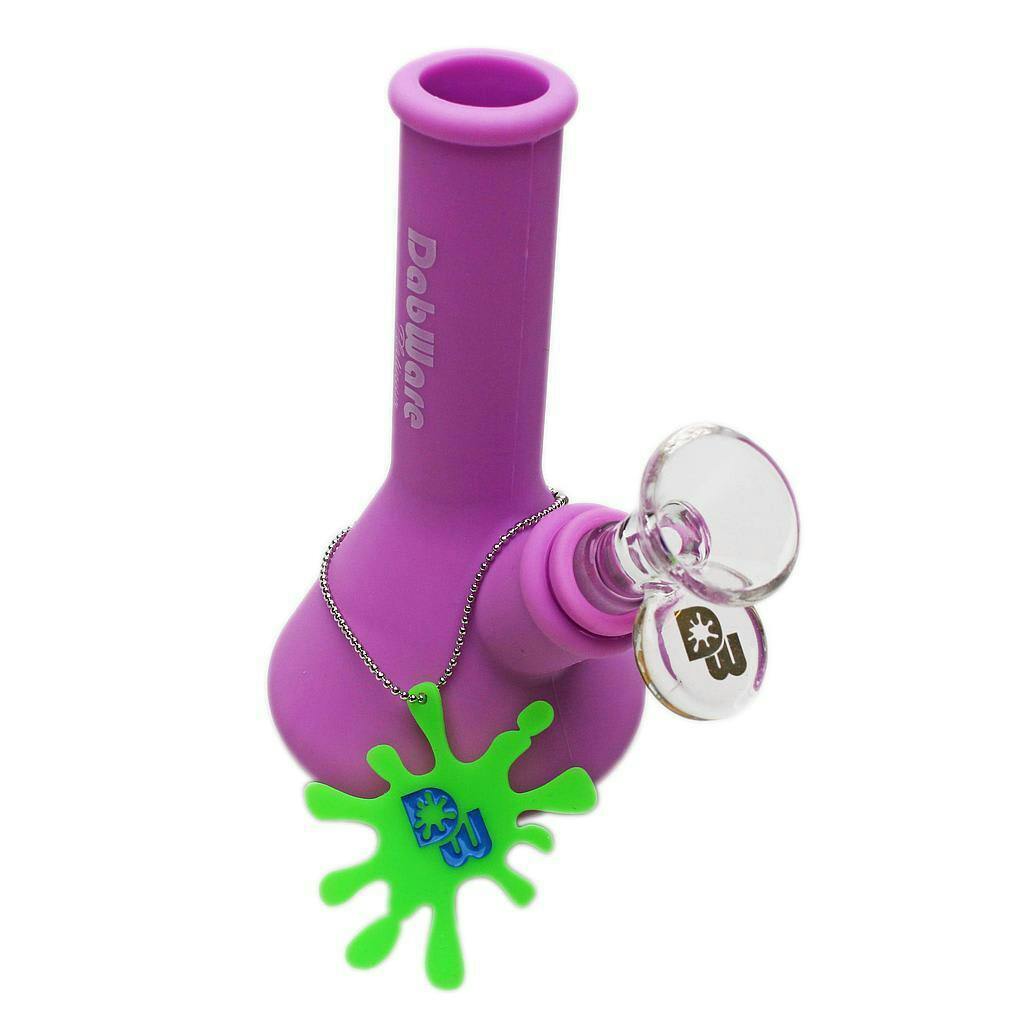 5" Platinum Silicone Beaker Bong