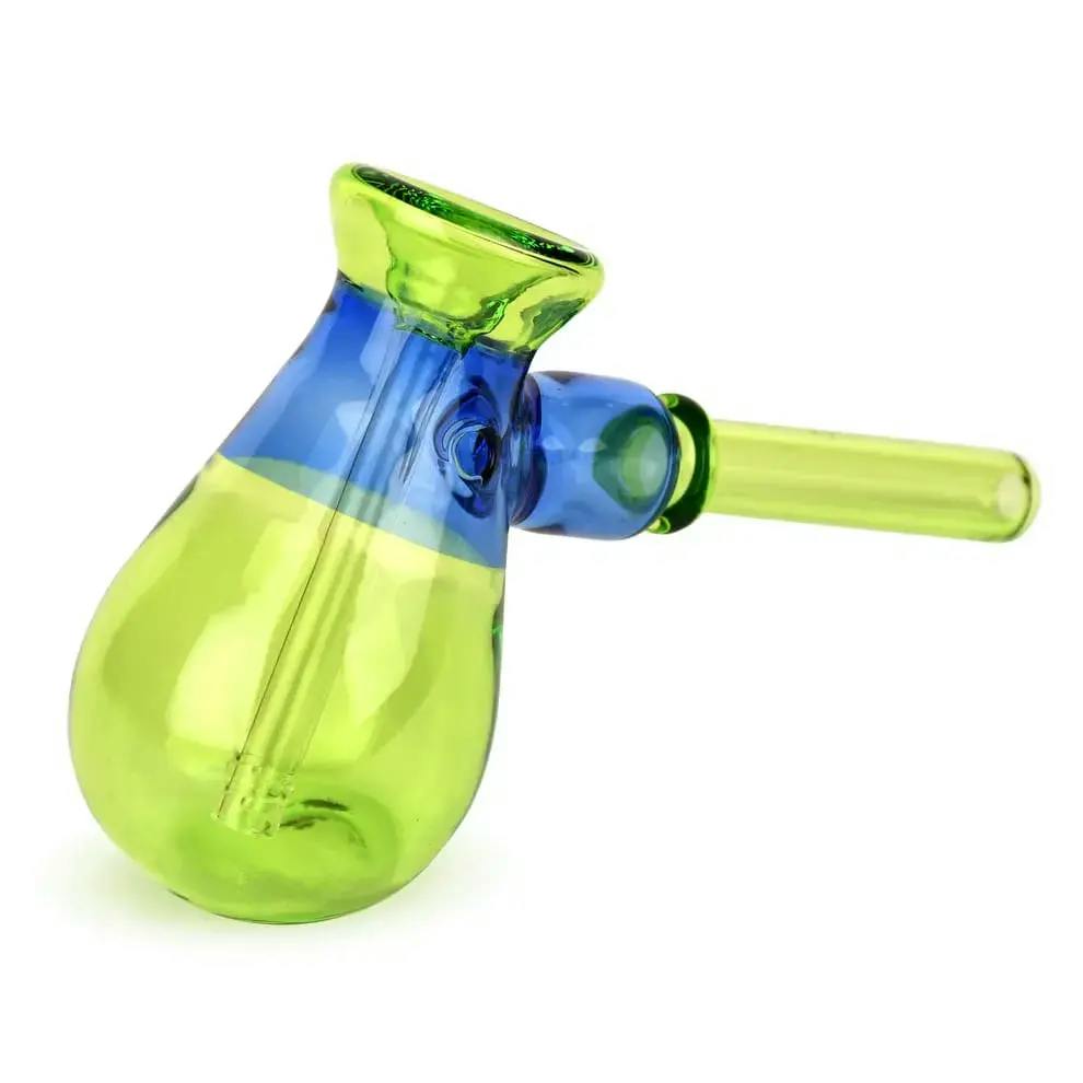 Red Eye Glass - 4.5" Colour Blocked Hammer Bubbler