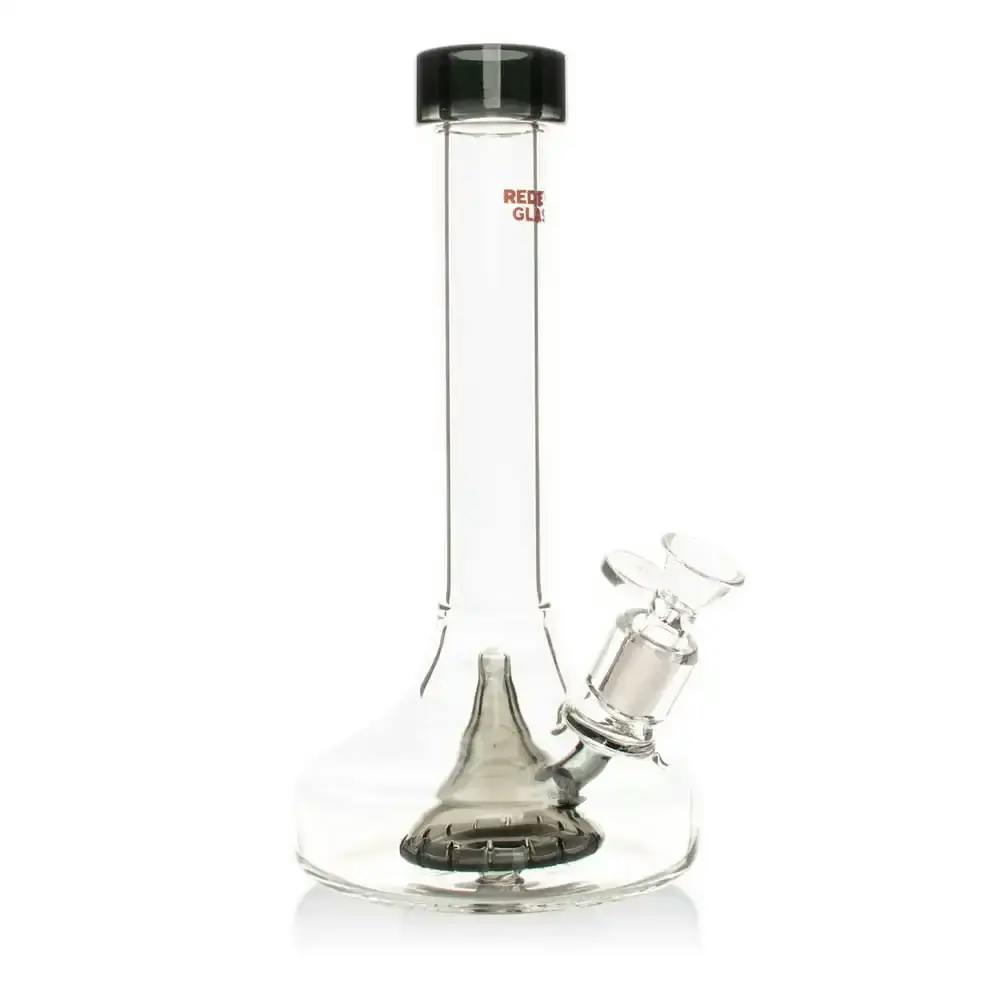 Red Eye Glass - 9.5" Bell Base Bong (Smoke)