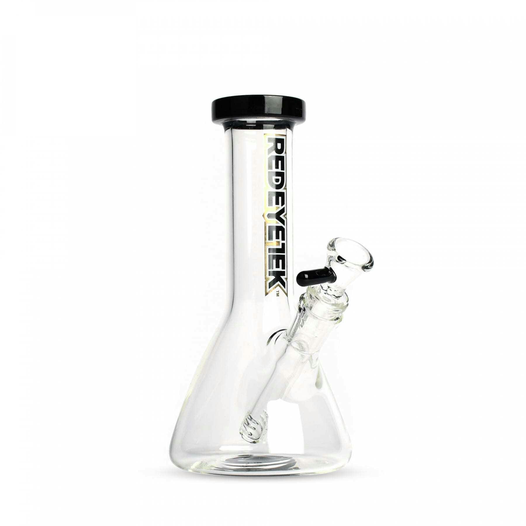 Red Eye Tek - 8" Splash Beaker Bong (Black)