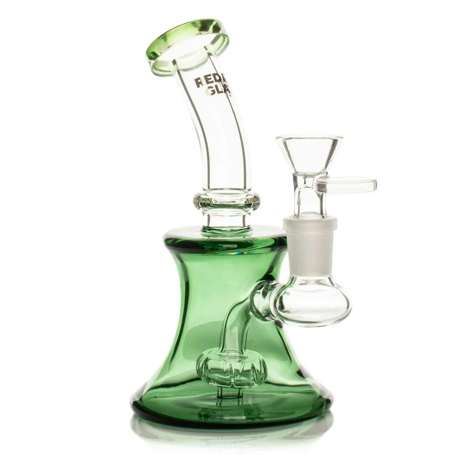 Red Eye Glass - 5" I-Yah Bubbler (Green)